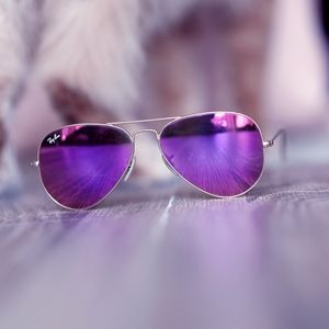 pink ray ban aviators